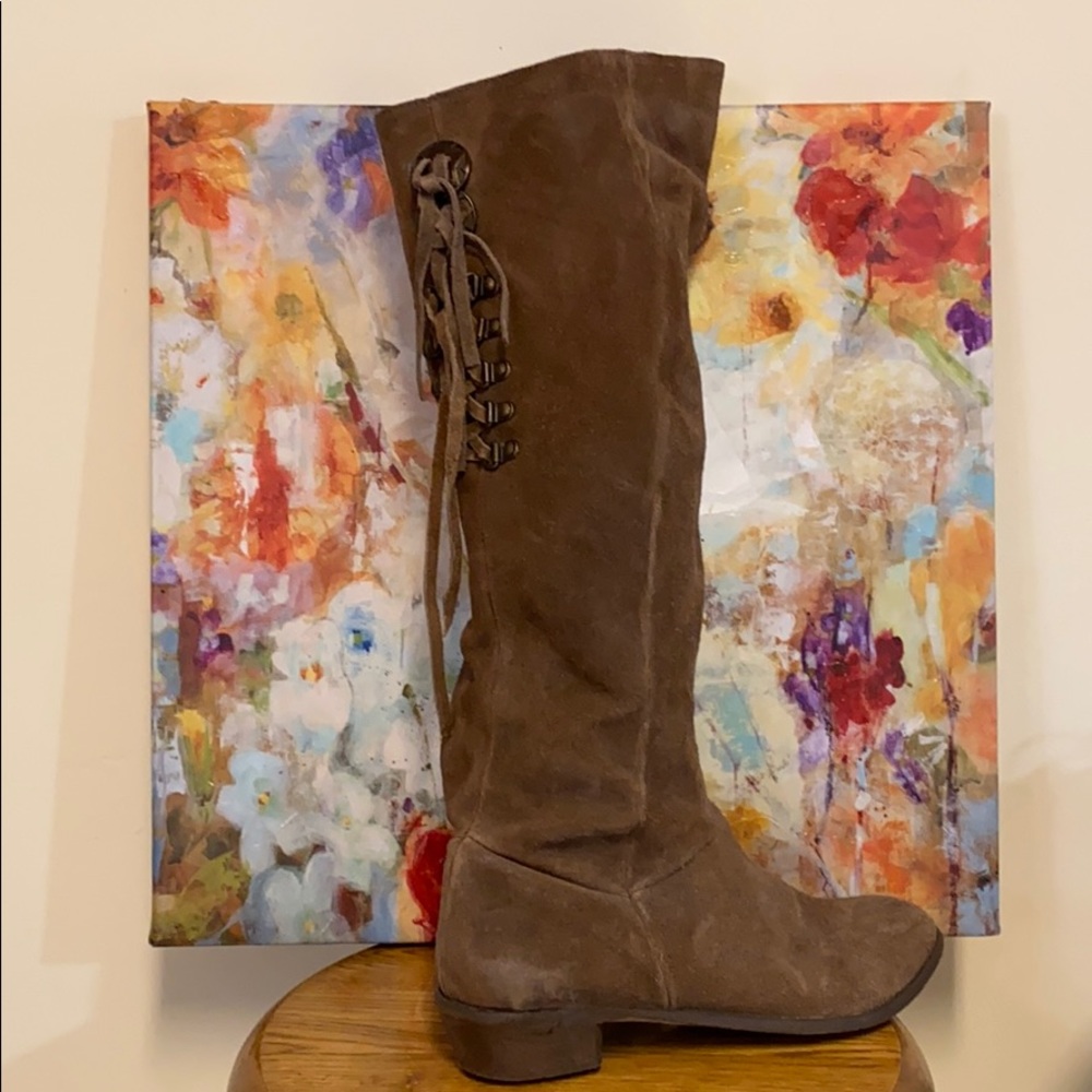 Naughty Monkey Tall Brown Boots Sz 8.5 ❣️❣️❣️